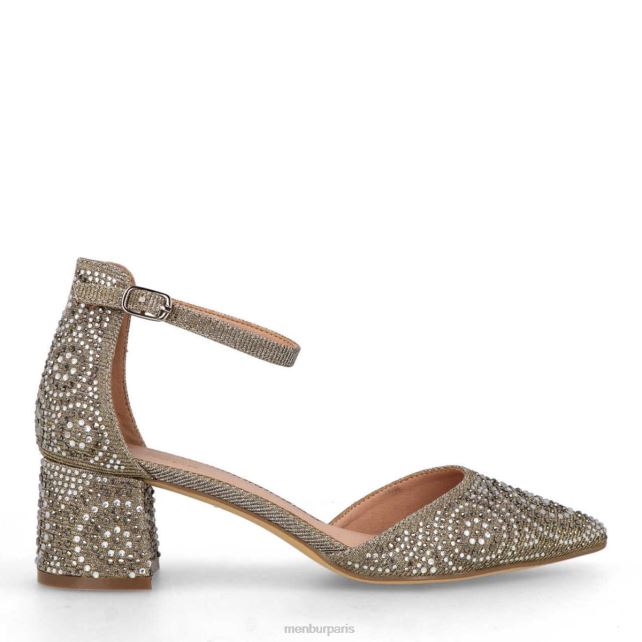 Menbur femmes périno DVZ861744 talons moyens et bas gris