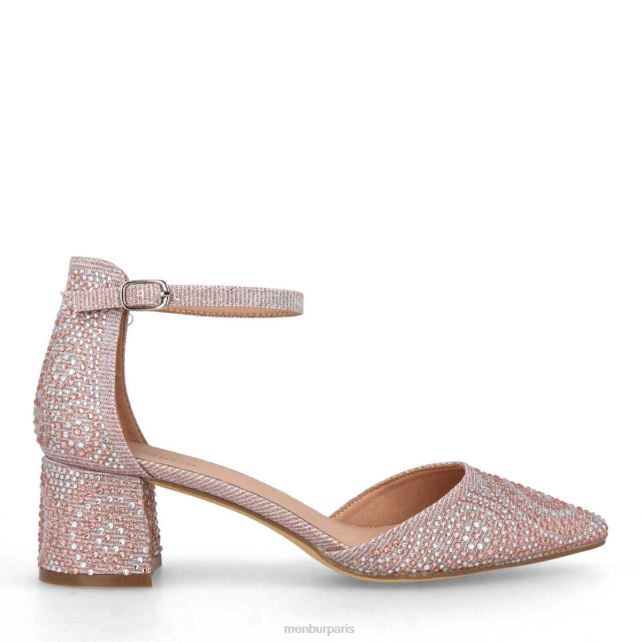 Menbur femmes périno DVZ865903 talons moyens et bas maquillage rose