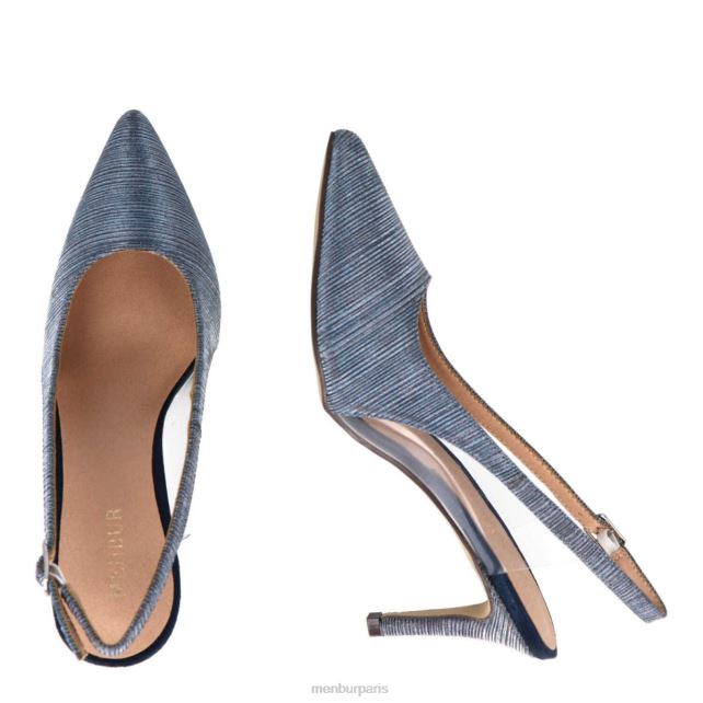 Menbur femmes pasquali DVZ865899 talons moyens et bas bleu foncé
