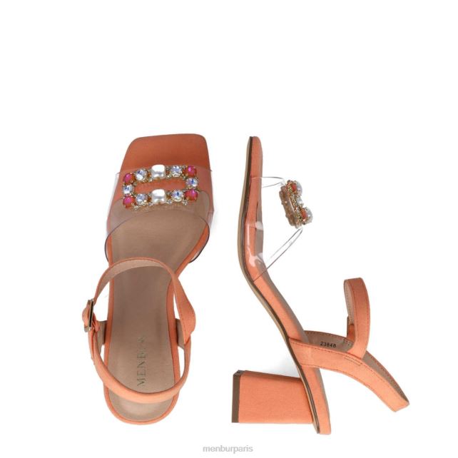 Menbur femmes pavo DVZ861593 talons moyens et bas orenge
