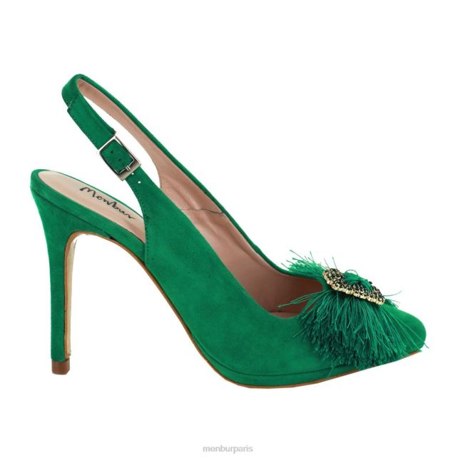 Menbur femmes puissance DVZ862016 talons moyens et bas vert