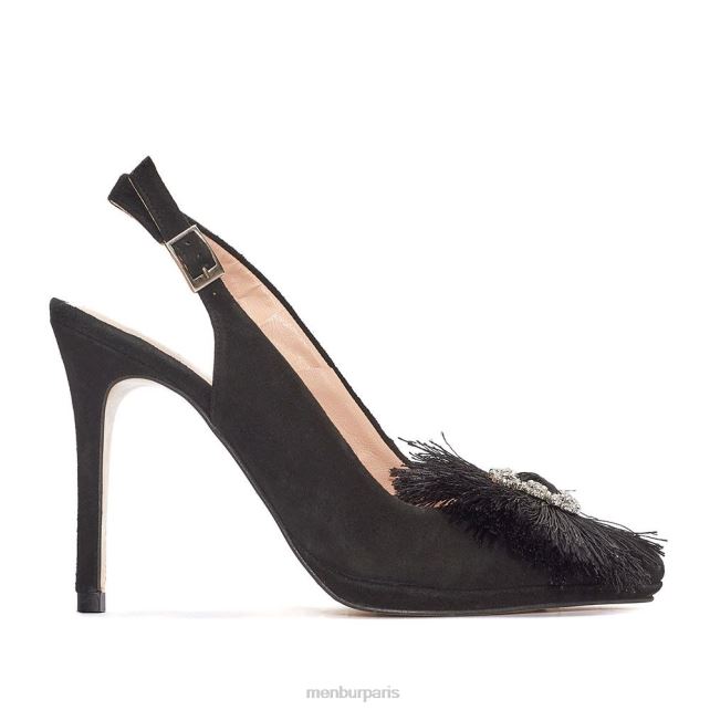 Menbur femmes puissance DVZ862088 talons moyens et bas noir