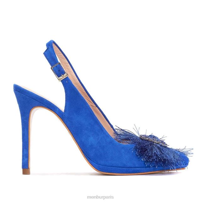 Menbur femmes puissance DVZ862090 talons moyens et bas bleu moyen