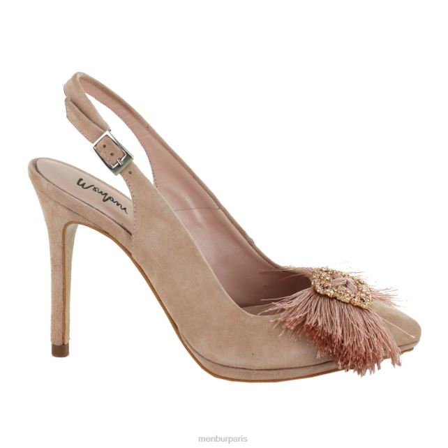 Menbur femmes puissance DVZ862091 talons moyens et bas maquillage rose