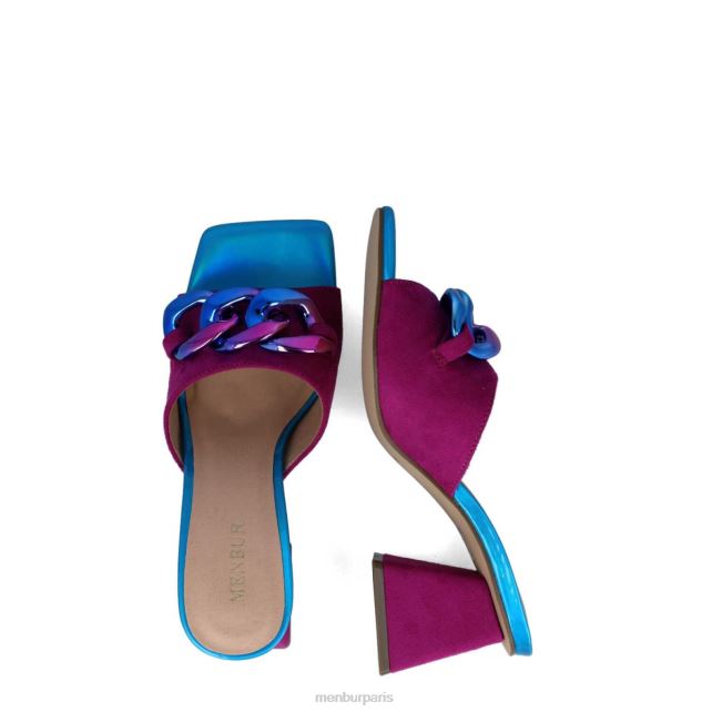 Menbur femmes réticules DVZ861612 talons moyens et bas violet