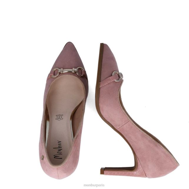 Menbur femmes Érétie DVZ861720 talons moyens et bas maquillage rose
