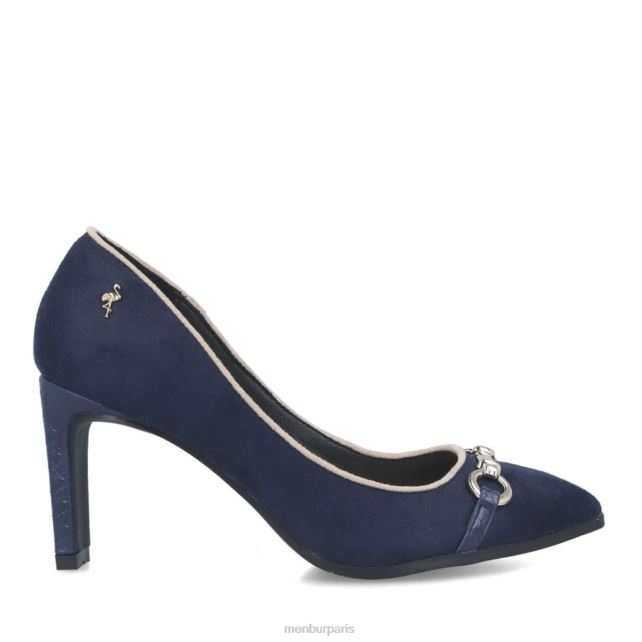 Menbur femmes Érétie DVZ865863 talons moyens et bas bleu foncé
