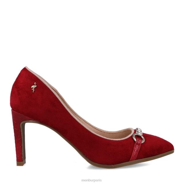 Menbur femmes Érétie DVZ865864 talons moyens et bas rouge