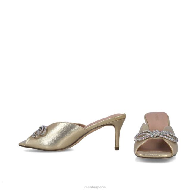 Menbur femmes rodolita DVZ861647 talons moyens et bas or