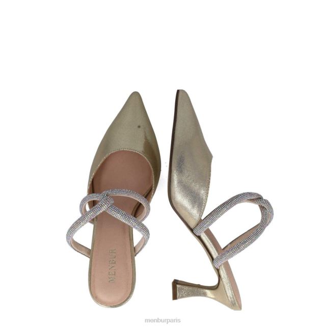 Menbur femmes rodolita DVZ861661 talons moyens et bas or