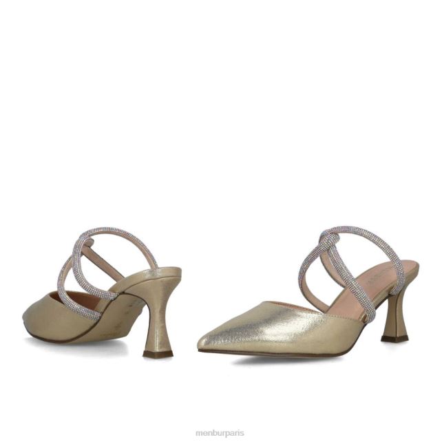 Menbur femmes rodolita DVZ861661 talons moyens et bas or