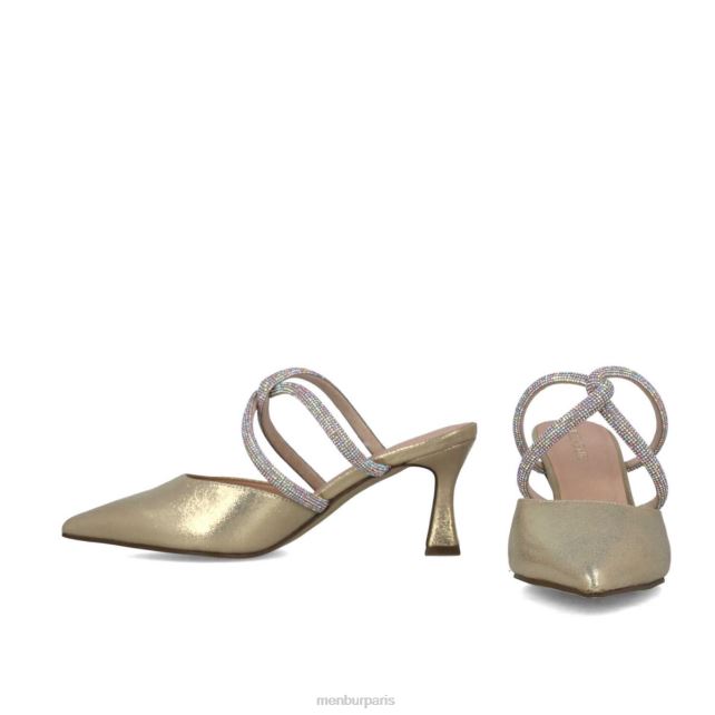 Menbur femmes rodolita DVZ861661 talons moyens et bas or