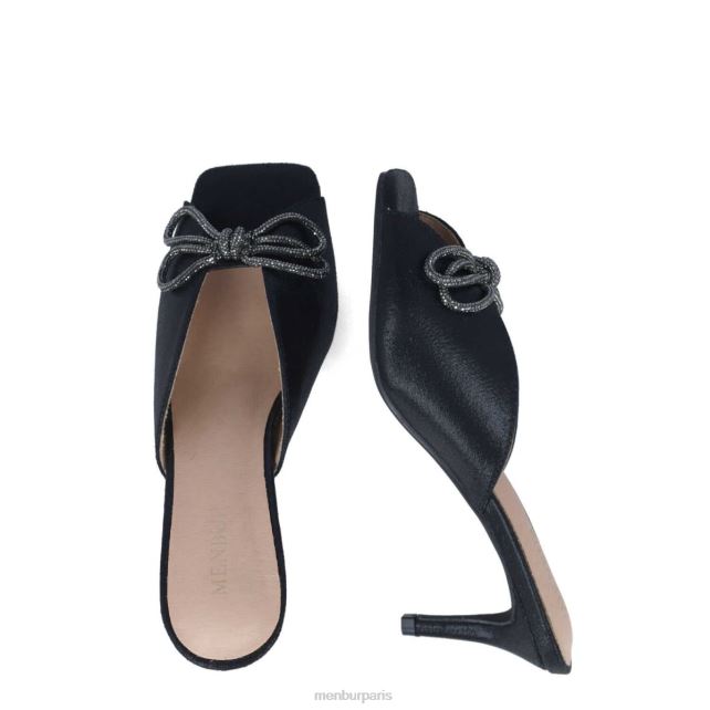 Menbur femmes rodolita DVZ865659 talons moyens et bas noir