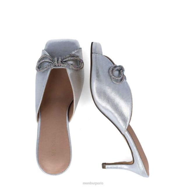 Menbur femmes rodolita DVZ865660 talons moyens et bas argent