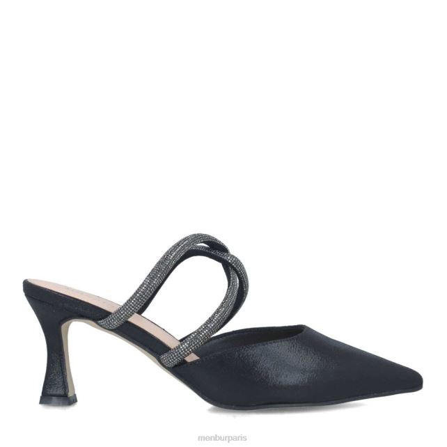 Menbur femmes rodolita DVZ865692 talons moyens et bas noir