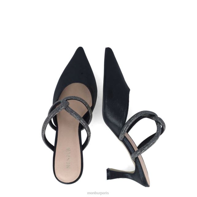 Menbur femmes rodolita DVZ865692 talons moyens et bas noir