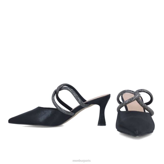 Menbur femmes rodolita DVZ865692 talons moyens et bas noir