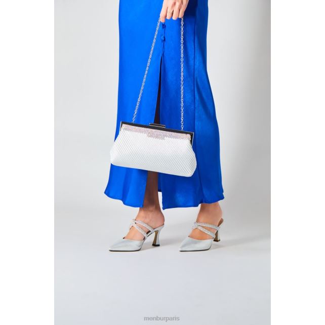 Menbur femmes rodolita DVZ865693 talons moyens et bas argent