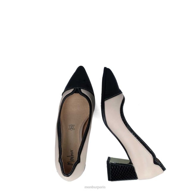 Menbur femmes rodonite DVZ861632 talons moyens et bas noir