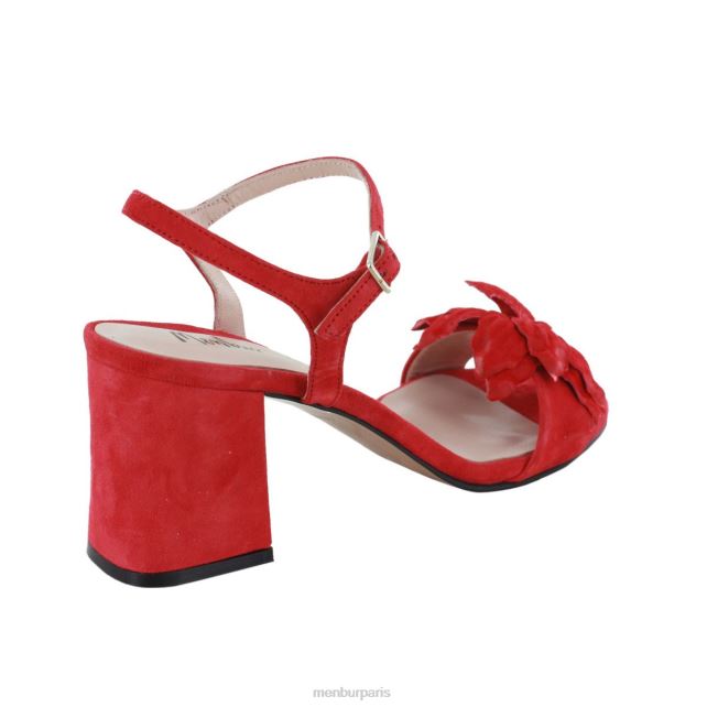 Menbur femmes romane DVZ862015 talons moyens et bas rouge