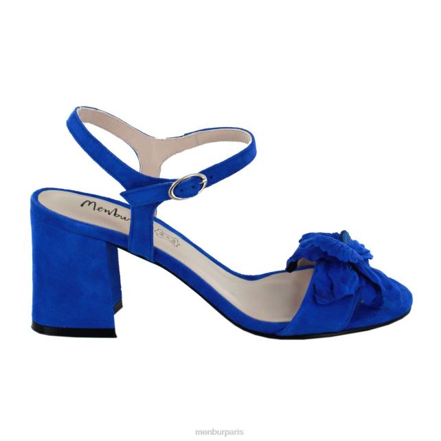 Menbur femmes romane DVZ862086 talons moyens et bas bleu moyen