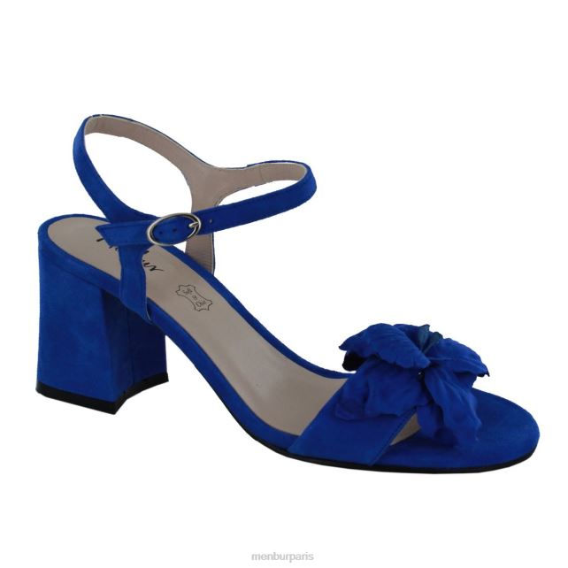 Menbur femmes romane DVZ862086 talons moyens et bas bleu moyen