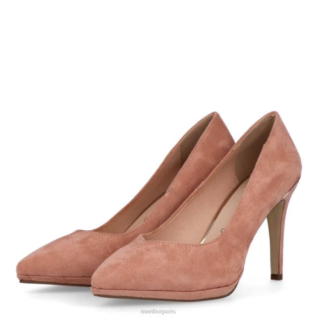 Menbur femmes s'est efforcé DVZ861928 talons moyens et bas maquillage rose