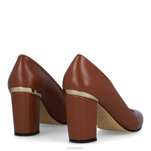 Menbur femmes salir DVZ861836 talons moyens et bas brun