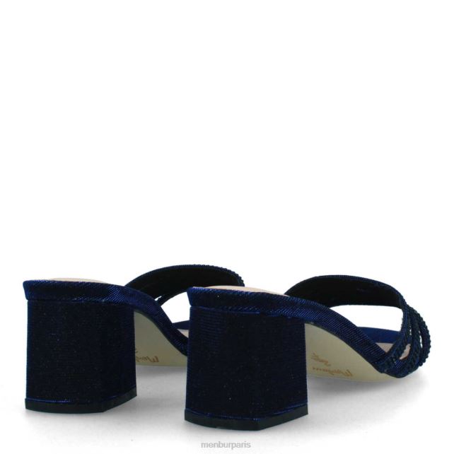 Menbur femmes salitto DVZ861820 talons moyens et bas bleu foncé