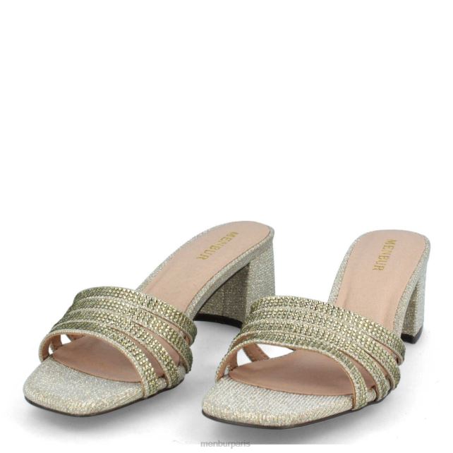 Menbur femmes salitto DVZ861883 talons moyens et bas or