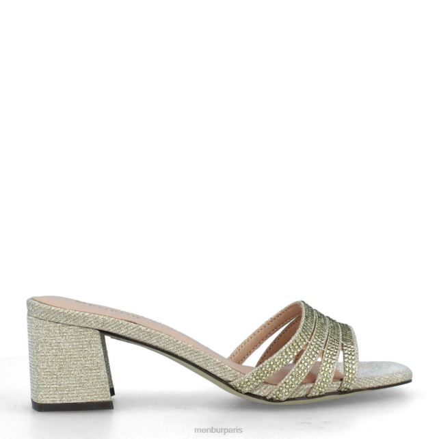 Menbur femmes salitto DVZ861883 talons moyens et bas or