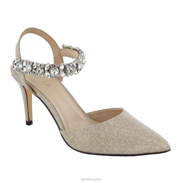 Menbur femmes scène DVZ861884 talons moyens et bas beige