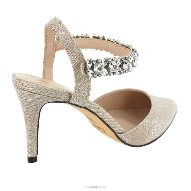 Menbur femmes scène DVZ861884 talons moyens et bas beige