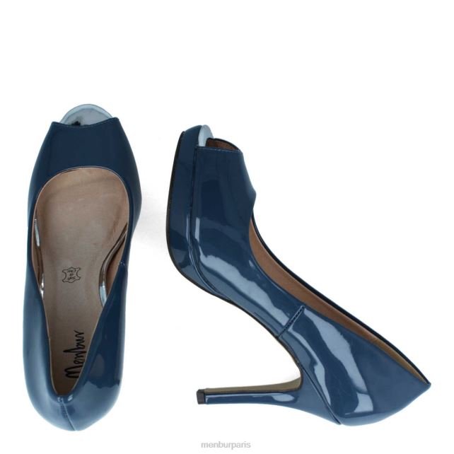 Menbur femmes sili DVZ862140 talons moyens et bas bleu moyen