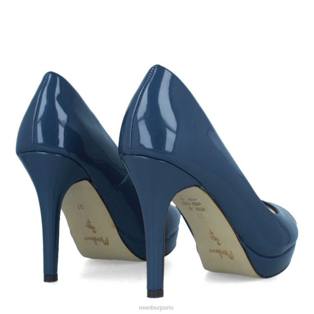Menbur femmes sili DVZ862140 talons moyens et bas bleu moyen