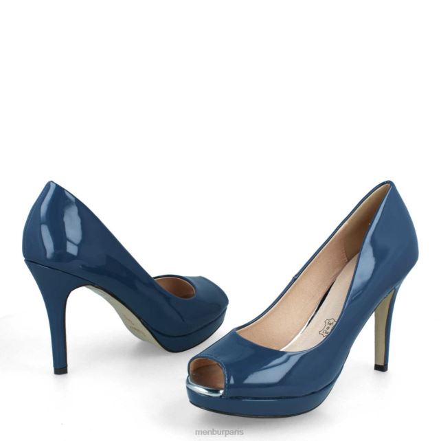 Menbur femmes sili DVZ862140 talons moyens et bas bleu moyen