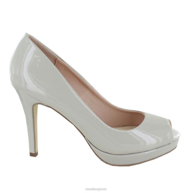 Menbur femmes sili DVZ862141 talons moyens et bas gris