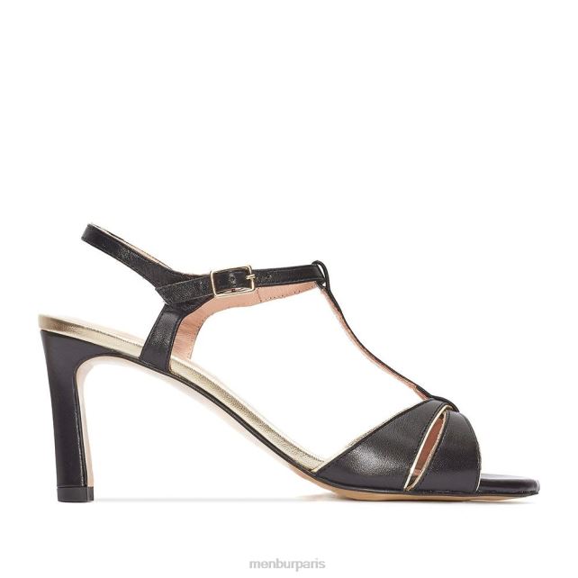 Menbur femmes sindia DVZ862106 talons moyens et bas noir