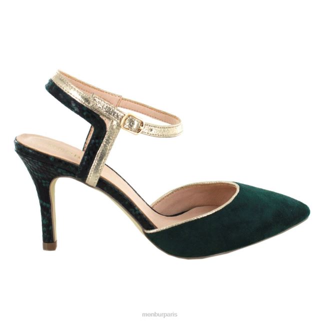 Menbur femmes solata DVZ862143 talons moyens et bas vert