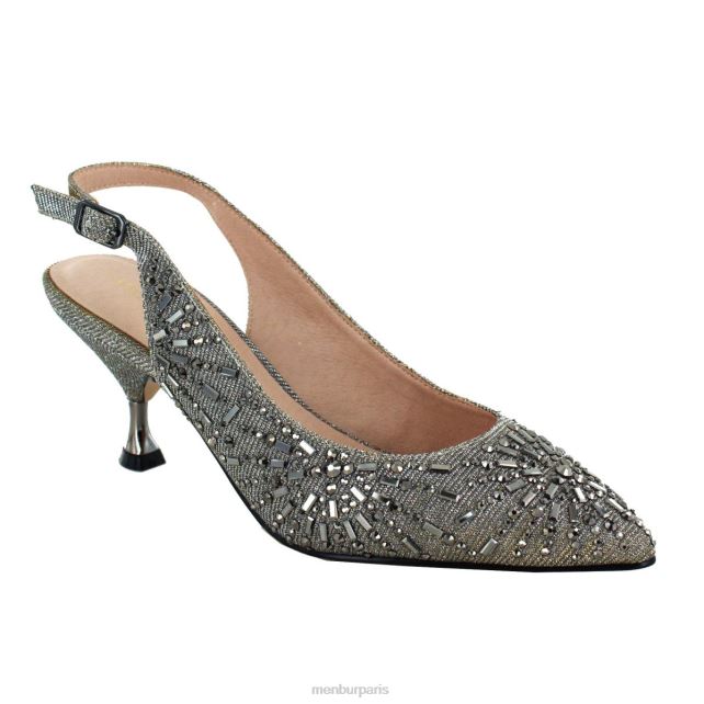 Menbur femmes solbier 2 DVZ862113 talons moyens et bas gris