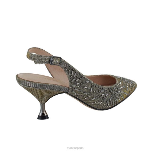 Menbur femmes solbier 2 DVZ862113 talons moyens et bas gris