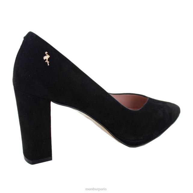 Menbur femmes solfara DVZ862116 talons moyens et bas noir