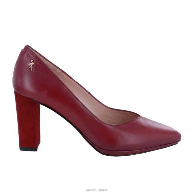 Menbur femmes solfara DVZ862161 talons moyens et bas rouge