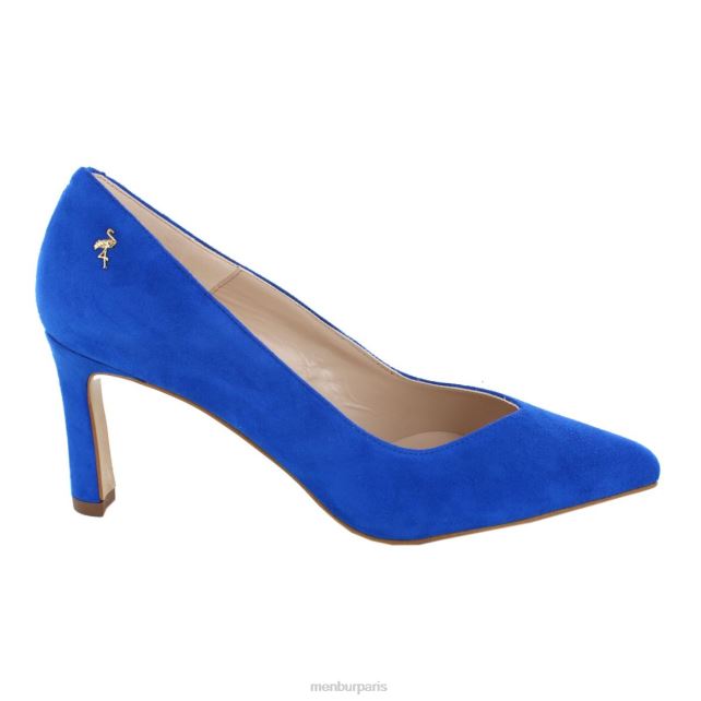 Menbur femmes somma DVZ861892 talons moyens et bas bleu moyen