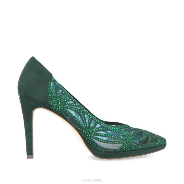 Menbur femmes sorbolo DVZ862164 talons moyens et bas vert