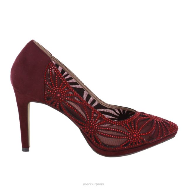 Menbur femmes sorbolo DVZ862165 talons moyens et bas rouge