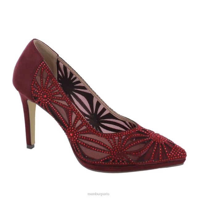 Menbur femmes sorbolo DVZ862165 talons moyens et bas rouge