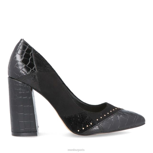 Menbur femmes sorgono 3 DVZ862112 talons moyens et bas noir