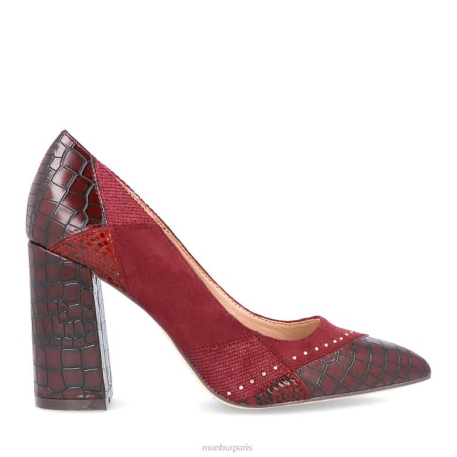 Menbur femmes sorgono 3 DVZ862153 talons moyens et bas rouge