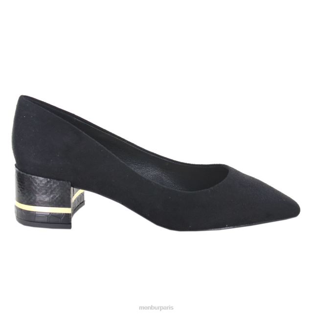 Menbur femmes sorgono DVZ862111 talons moyens et bas noir
